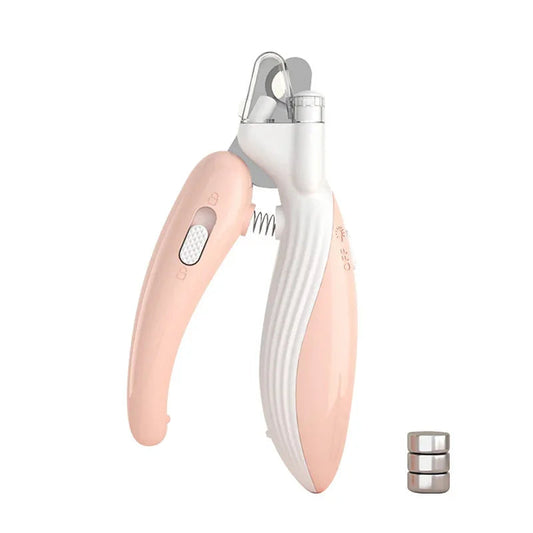 Cortador de unhas para pets com luz LED