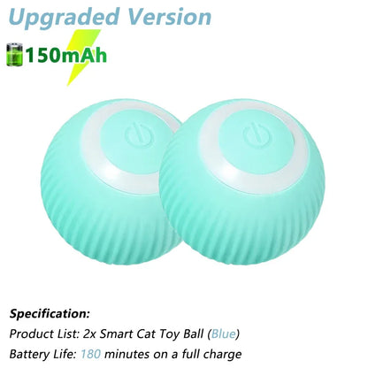 Bolinha Interativa Automática Para Gatos – Recarregável USB