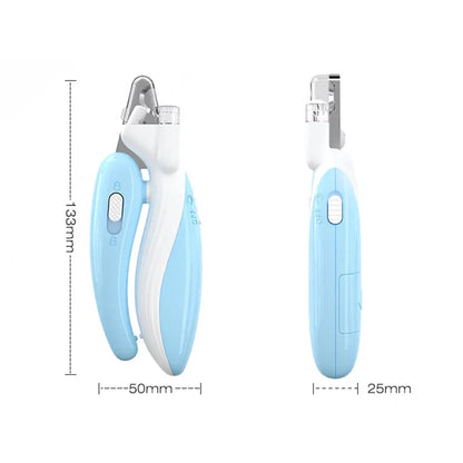 Cortador De Unhas Para Pets Com Luz LED – Corte Seguro Sem Machucar