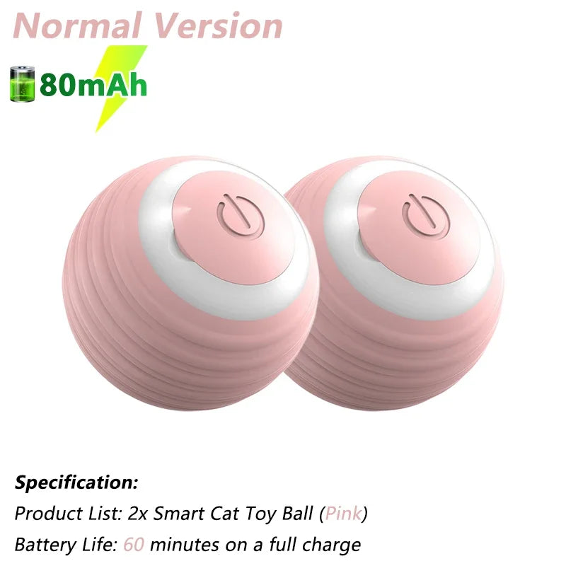 Bolinha Interativa Automática Para Gatos – Recarregável USB