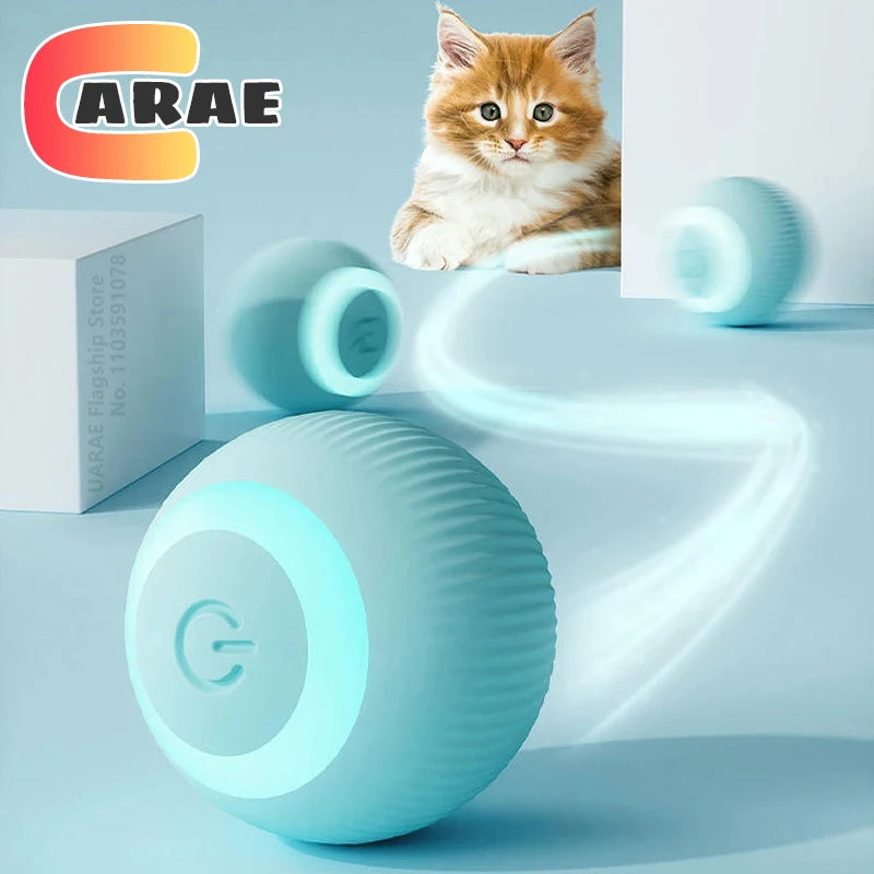 Bolinha Interativa Automática Para Gatos – Recarregável USB