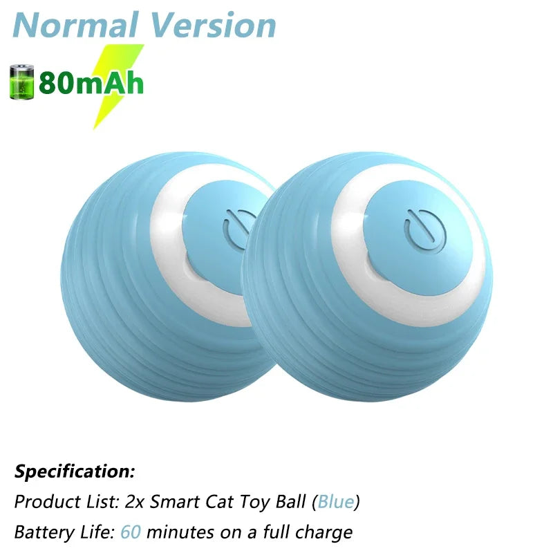 Bolinha Interativa Automática Para Gatos – Recarregável USB