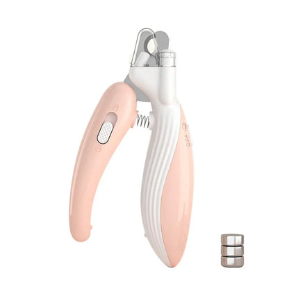 Cortador De Unhas Para Pets Com Luz LED – Corte Seguro Sem Machucar