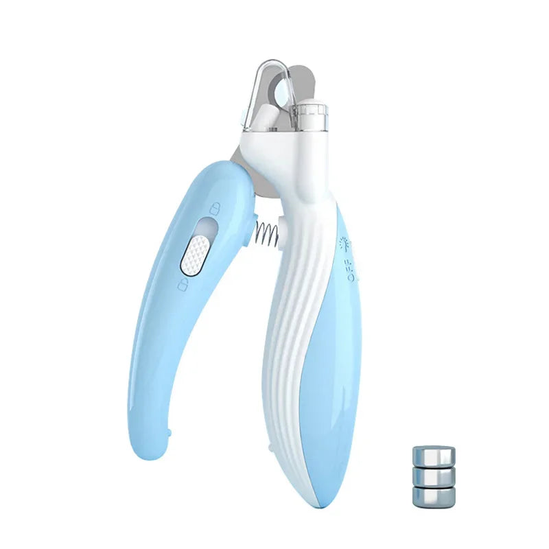 Cortador De Unhas Para Pets Com Luz LED – Corte Seguro Sem Machucar
