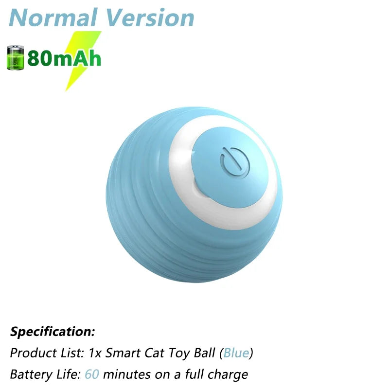 Bolinha Interativa Automática Para Gatos – Recarregável USB